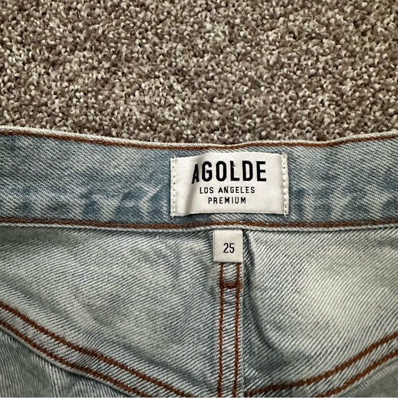 AGOLDE Jaden High Rise Shorts - Picture 8 of 9